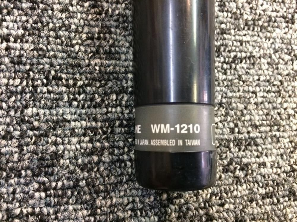 中古品 800MHz ワイヤレスマイクロホン TOA WM-1210-1
