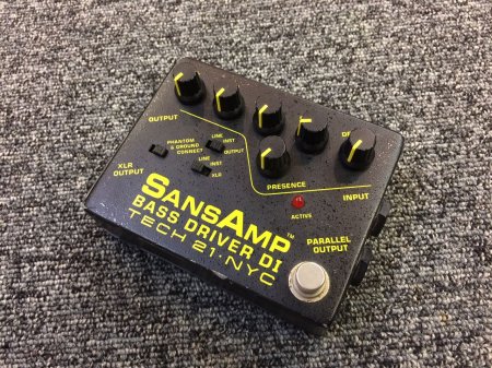 中古品 Tech 21 SANSAMP Bass Driver DI - Sunshine Guitar