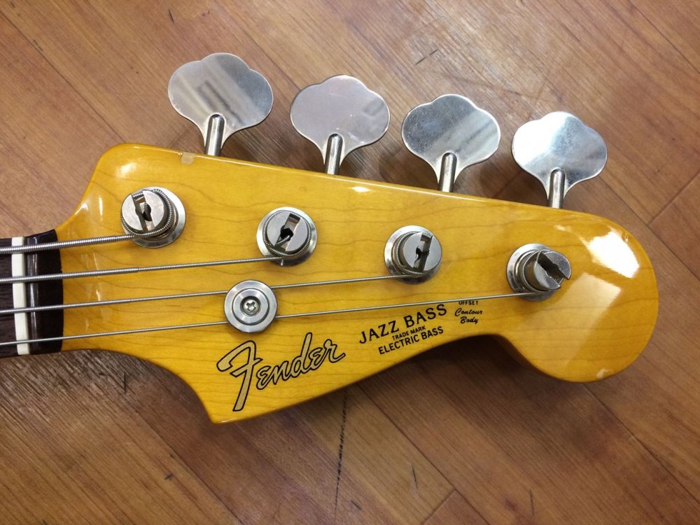 中古品 Fender Japan JB62-80 VWH w/ Fender U.S.A Pick Ups