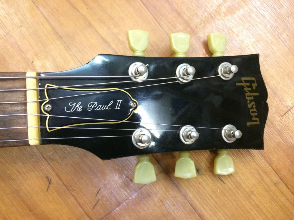 中古品 Gibson USA The Paul Ⅱ Ebony - Sunshine Guitar