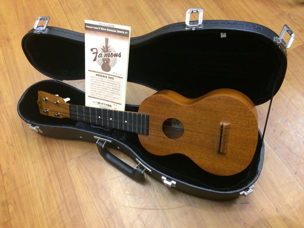 中古品 Famous FS-1 Made in Japan w/Hard Case - Sunshine Guitar 奈良市・生駒市でのギターのレッスン・販売・買取・修理のご相談は  サンシャインギターへ♪無料体験レッスンやってます♪