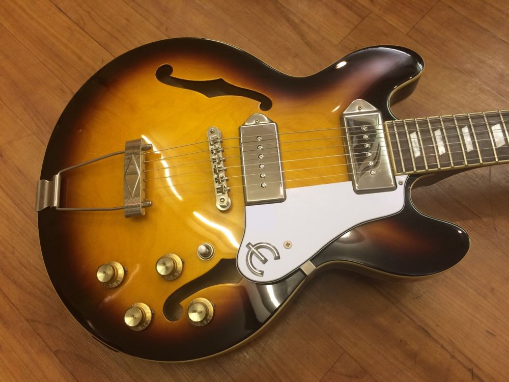 中古品 Epiphone Casino Coupe VS - Sunshine Guitar （サンシャインギター）-  奈良市のギターレッスン、販売、買取、修理はおまかせください