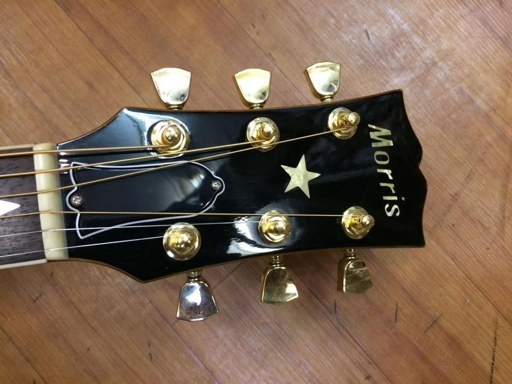 中古品 Morris WJ-50 Black - Sunshine Guitar （サンシャインギター