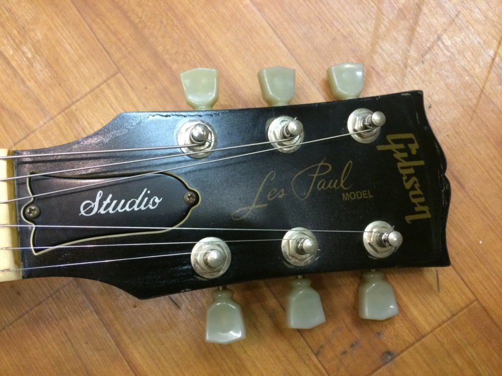 中古品 Gibson Les Paul Studio EB/CH 2001 改造/修理歴有 - Sunshine Guitar  （サンシャインギター）- 奈良市のギターレッスン、販売、買取、修理はおまかせください