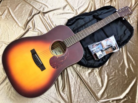 Aria 111 MTTS アコースティックギター＆初心者7点セット（チューナー