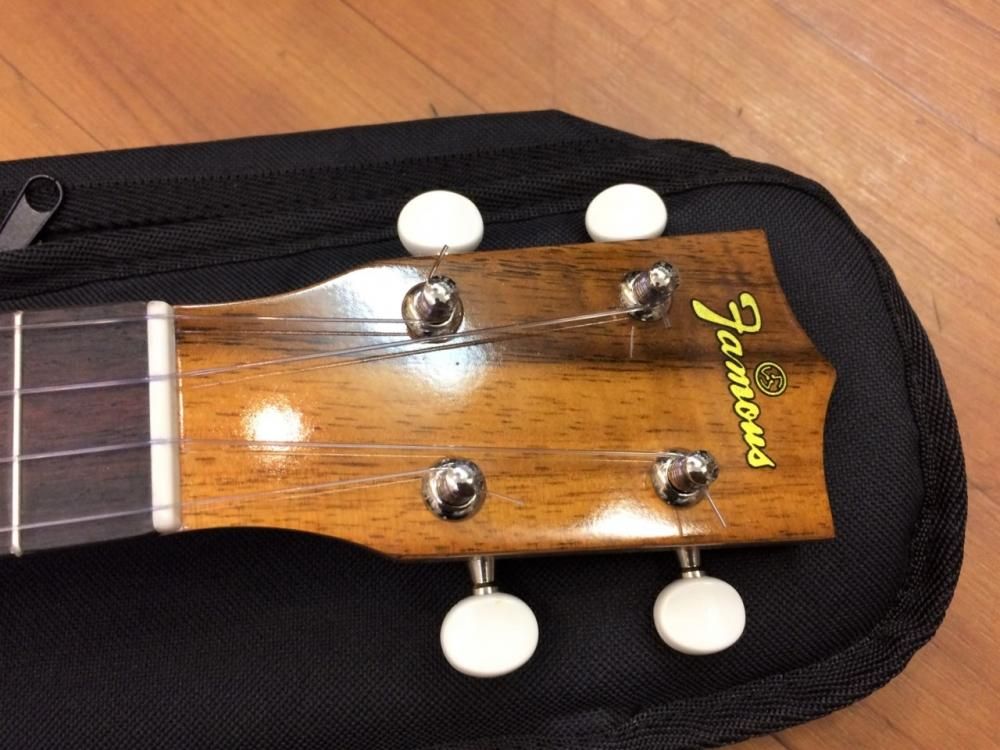 Famous FS-5G Soprano Ukulele Hawaiian KOA ソプラノウクレレ