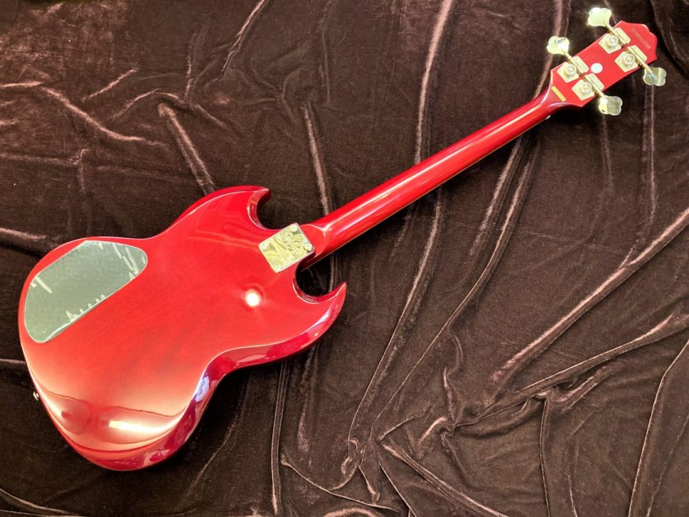 Epiphone EB-0 Bass Heritage Cherry チューニングメーターサービス！ - Sunshine Guitar  （サンシャインギター）- 奈良市のギターレッスン、販売、買取、修理はおまかせください