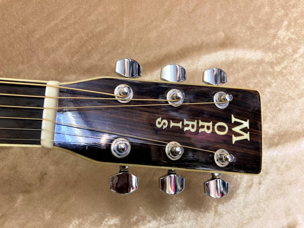 中古品 Morris W35 SB 縦ロゴ 日本製 - Sunshine Guitar （サンシャインギター）- 奈良市のギター レッスン、販売、買取、修理はおまかせください