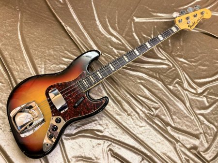 Fender Jazz Bass Sunburst 1972 Vintage - Sunshine Guitar