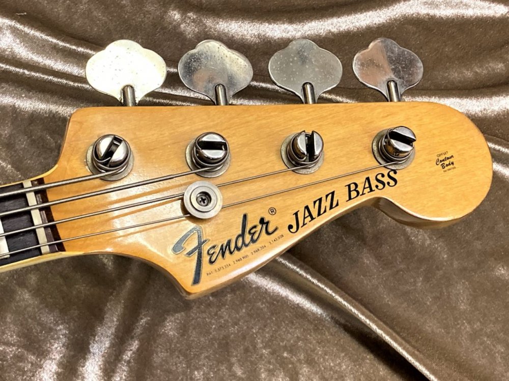 Fender Jazz Bass Sunburst 1972 Vintage - Sunshine Guitar （サンシャインギター）-  奈良市のギターレッスン、販売、買取、修理はおまかせください