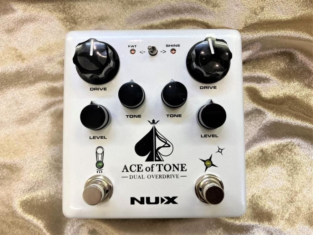 nux ace of tone デュアルオーバードライブ エフェクター