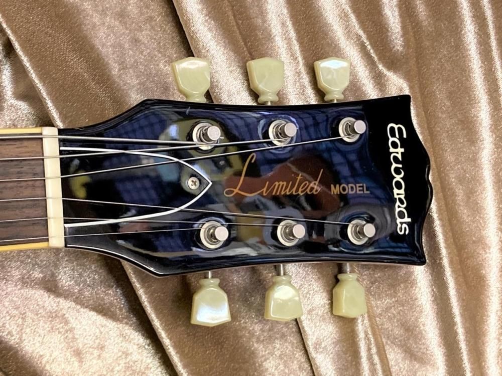 中古品 EDWARDS E-LP レスポール・タイプ w/Seymour Duncan Pickups