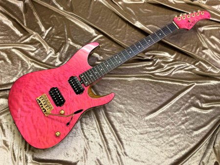 中古品 Bacchus HGD Custom 24 MG Pink Mango Wood - Sunshine Guitar （サンシャインギター）-  奈良市のギターレッスン、販売、買取、修理はおまかせください