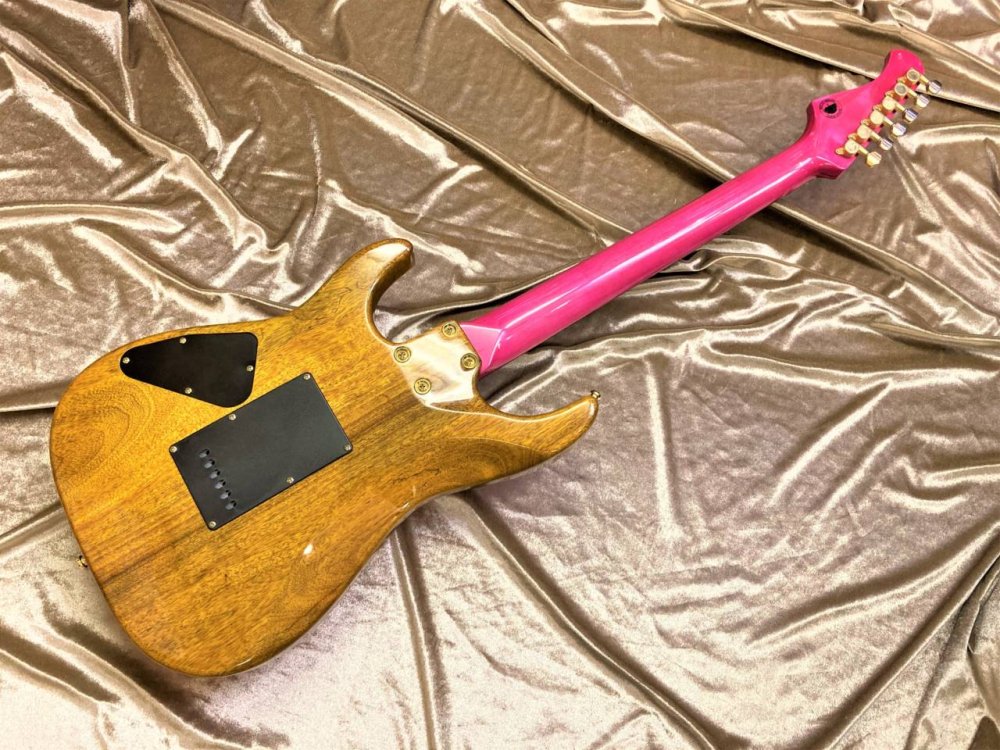 中古品 Bacchus HGD Custom 24 MG Pink Mango Wood - Sunshine Guitar （サンシャインギター）-  奈良市のギターレッスン、販売、買取、修理はおまかせください