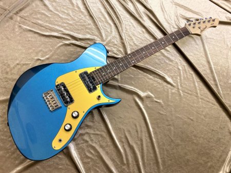 Aria ProⅡ Jet LPBL / Lake Placid Blue - Sunshine Guitar （サンシャインギター）-  奈良市のギターレッスン、販売、買取、修理はおまかせください