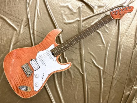 Aria ProⅡ 714-AE200 Misty Pink (MP) ＊ピック＆クリップチューナー付き！ - Sunshine Guitar  （サンシャインギター）- 奈良市のギターレッスン、販売、買取、修理はおまかせください