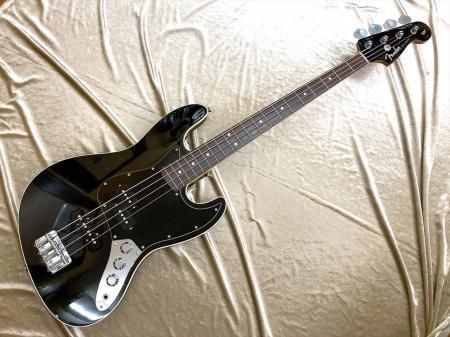 中古品 Fender Japan Aerodyne Jazz Bass AJB-66 Black エアロ