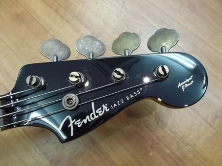 中古品 Fender Japan AJB-DX Black エアロダイン・ジャズベース