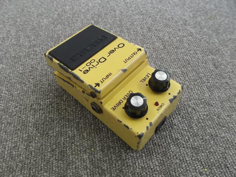 中古品 BOSS OD-1 Over Drive 日本製 - 奈良市のギターショップ