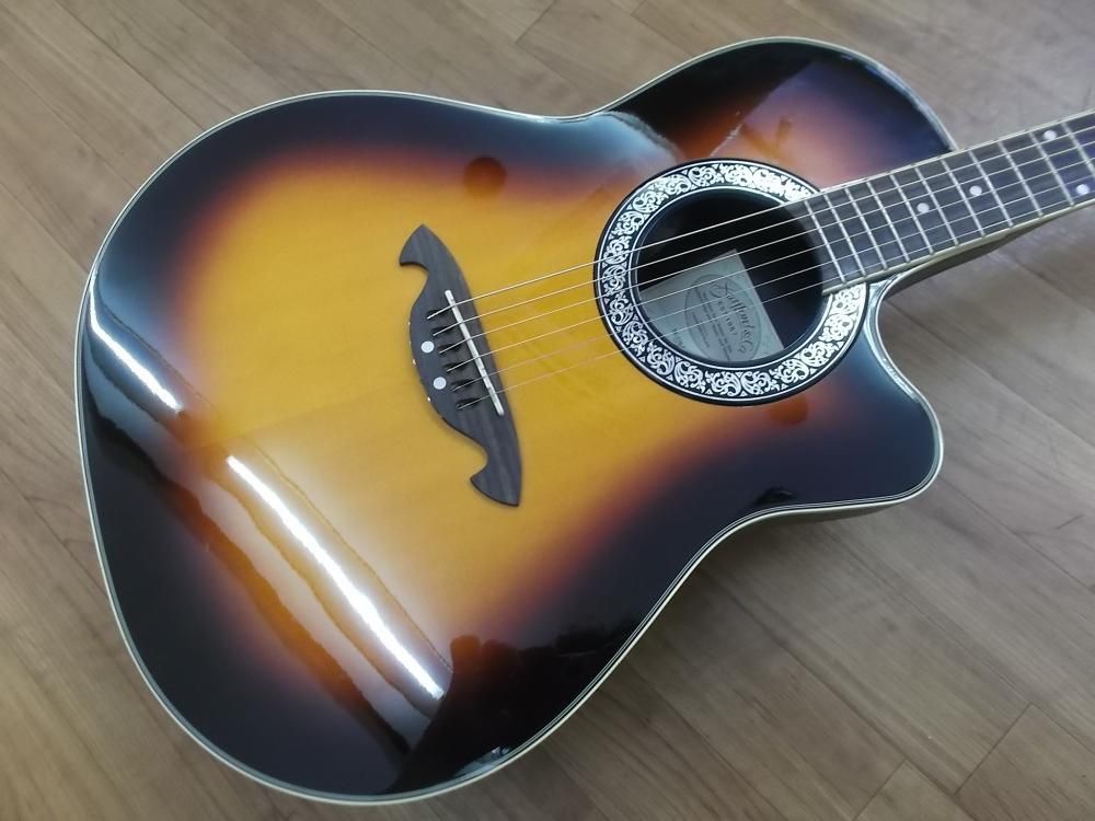 中古品 Stafford SE350 BS ピックアップ付きエレアコ - 奈良市のギターショップ “Sunshine Guitar” -サンシャイン ギター