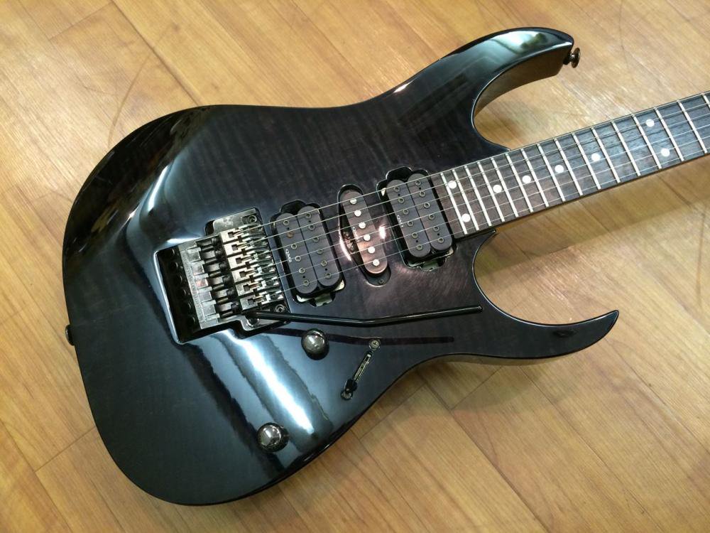 中古品 Ibanez RG680CM DBK フジゲン製 - 奈良市のギターショップ