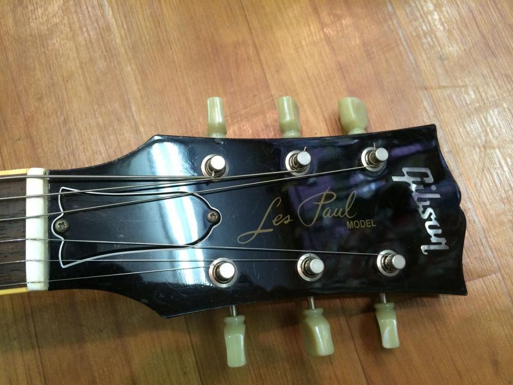 中古品 Gibson USA Les Paul Standard Ebony Mod - 奈良市のギターショップ “Sunshine Guitar”  -サンシャインギター 高価買取中！