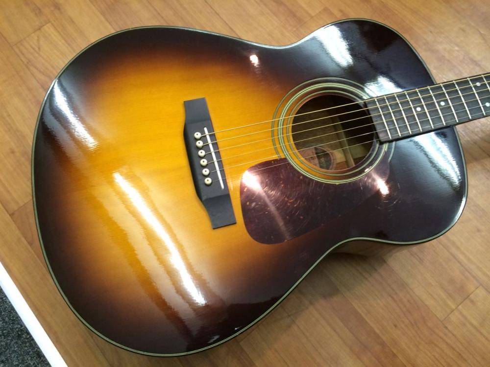 【新品弦張替済】MORRIS アコースティックギター MF-256 TS