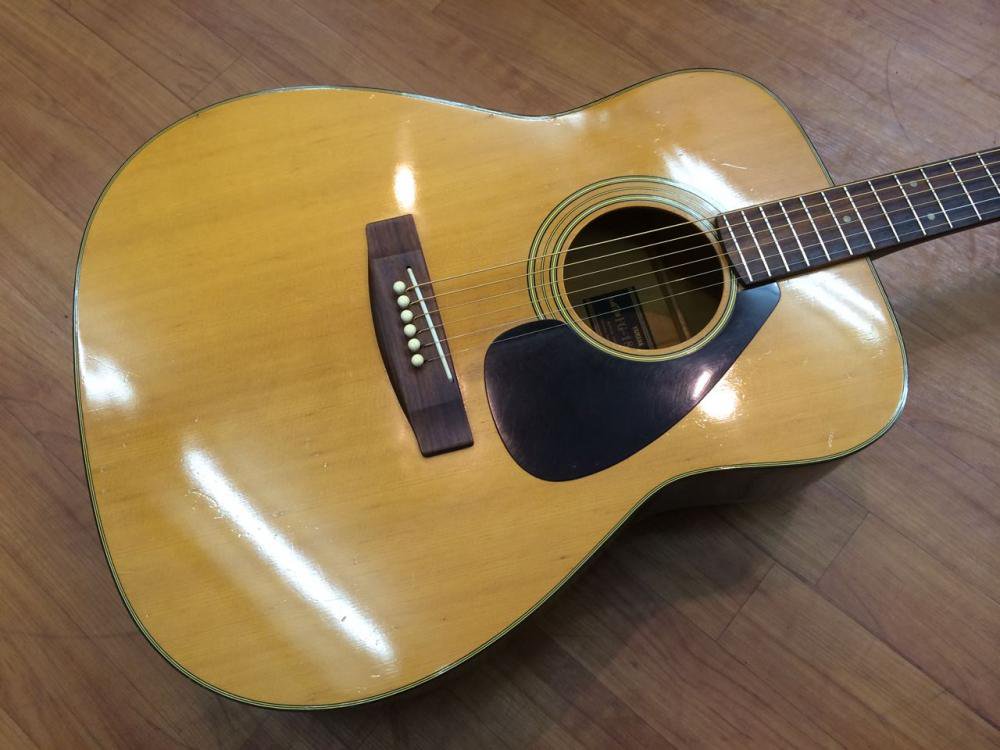 YAMAHA ヤマハ FG-180J ギター ソフトケース付き サイン　現状品