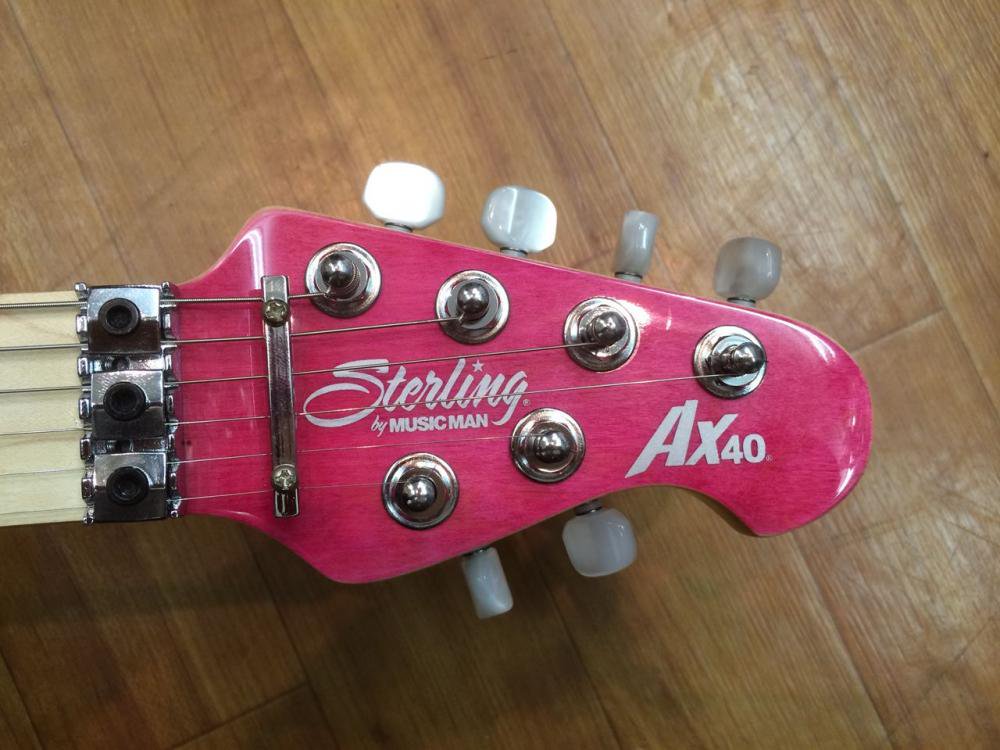 中古品 Sterling by MUSIC MAN AX40D TPK/M (Translucent Pink) - 奈良