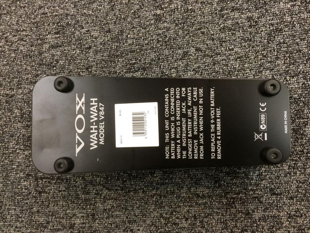 中古品 VOX V847 A ワウペダル - 奈良市のギターショップ “Sunshine Guitar” -サンシャインギター