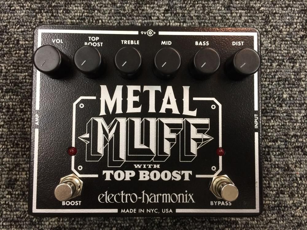 中古品 Electro-Harmonix Metal Muff - 奈良市のギターショップ “Sunshine Guitar” -サンシャインギター  高価買取します！