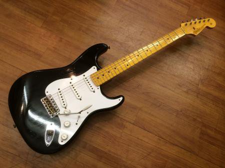 中古品 Fender Custom Shop TBC 57 Stratocaster Relic with EC Active Circuit  Black - 奈良市のギターショップ “Sunshine Guitar” -サンシャインギター 高価買取します！