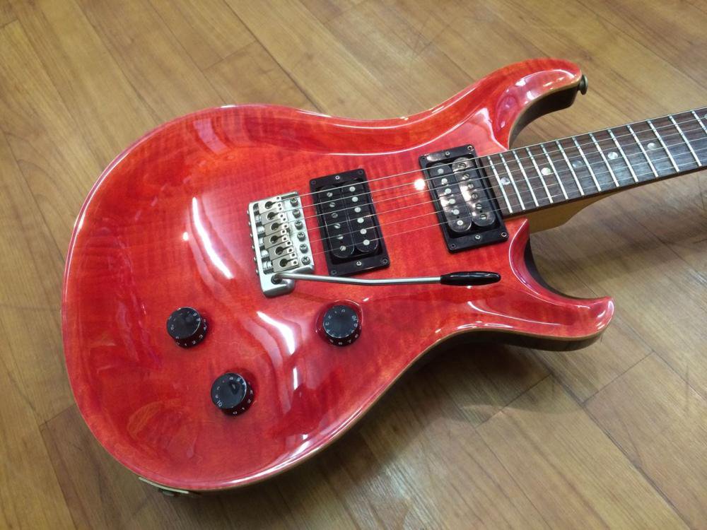 中古品 Paul Reed Smith / PRS CE MAPLE 24 Scarlet Red - 奈良市のギターショップ “Sunshine  Guitar” -サンシャインギター 高価買取します！