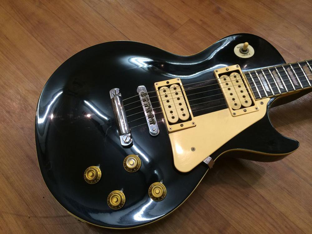 中古品 Aria Pro II LS-500D Black w/DiMarzio Pups - 奈良市のギター