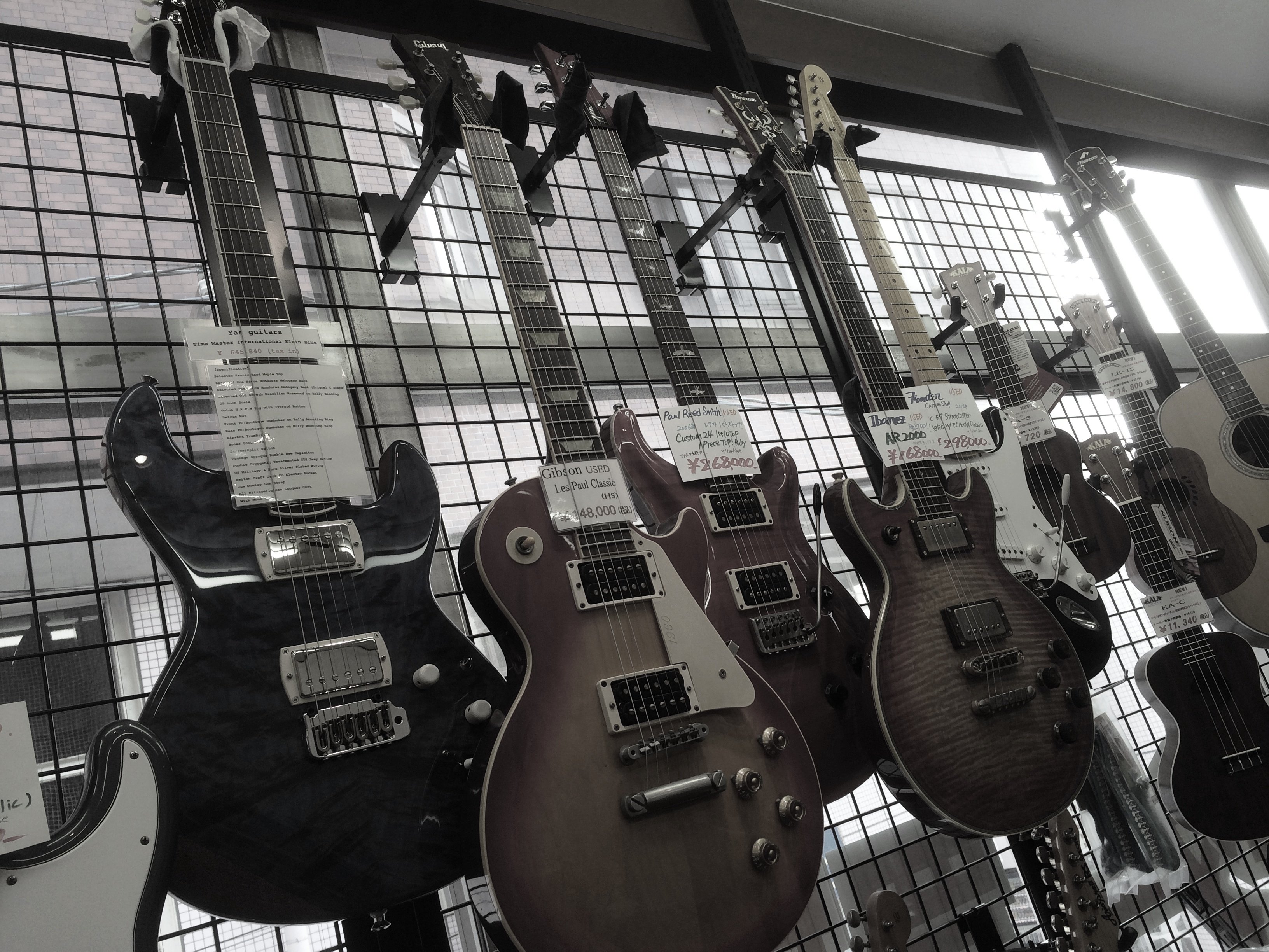 奈良市のギターショップ Sunshine Guitar サンシャインギター 高価買取します