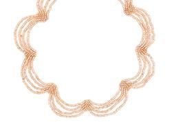 HALF JADE NECKLACE