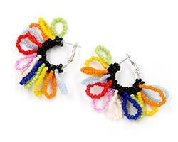 FLOWER HOOP PIERCE