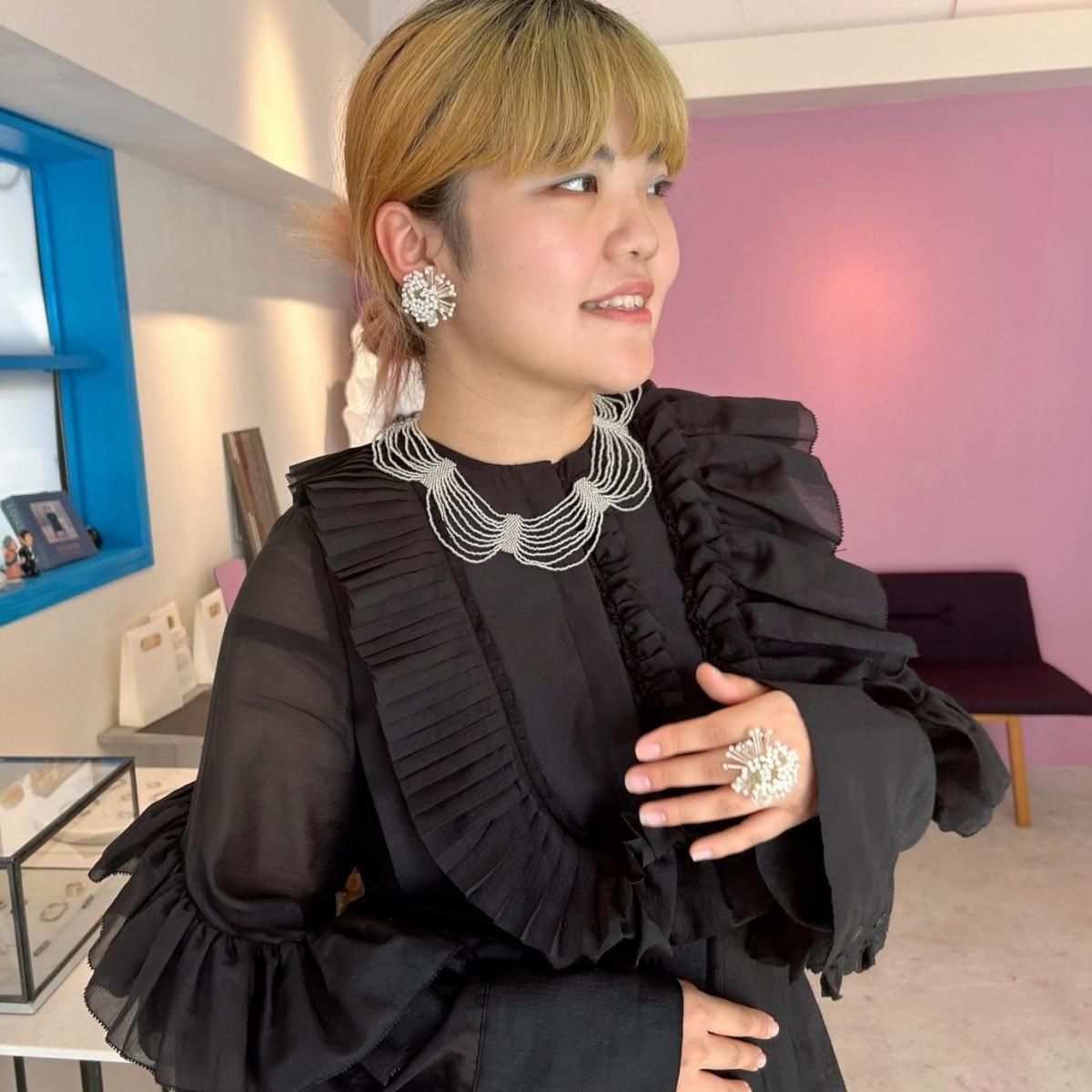 10132円 本翡翠 ネックレス シルバー Jade necklace silver 6-20