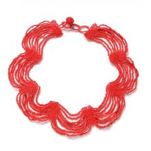 LITTLE JADE NECKLACE RED