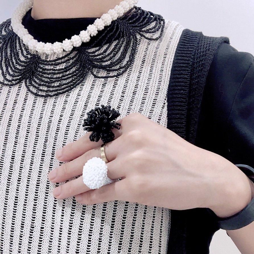 SEED NECKLACE PEARL - designsix ONLINE SHOP