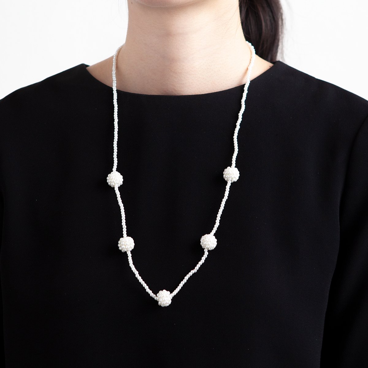 3 NECKLACE PEARL - designsix ONLINE SHOP