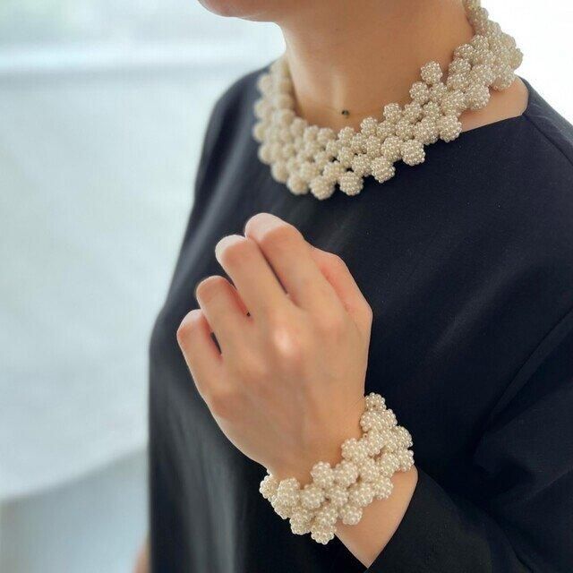 HENLEY NECKLACE PEARL - designsix ONLINE SHOP