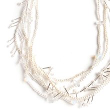 COMPLEX NECKLACE PEARL