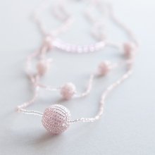 3 NECKLACE CHAMPAGNE PINK