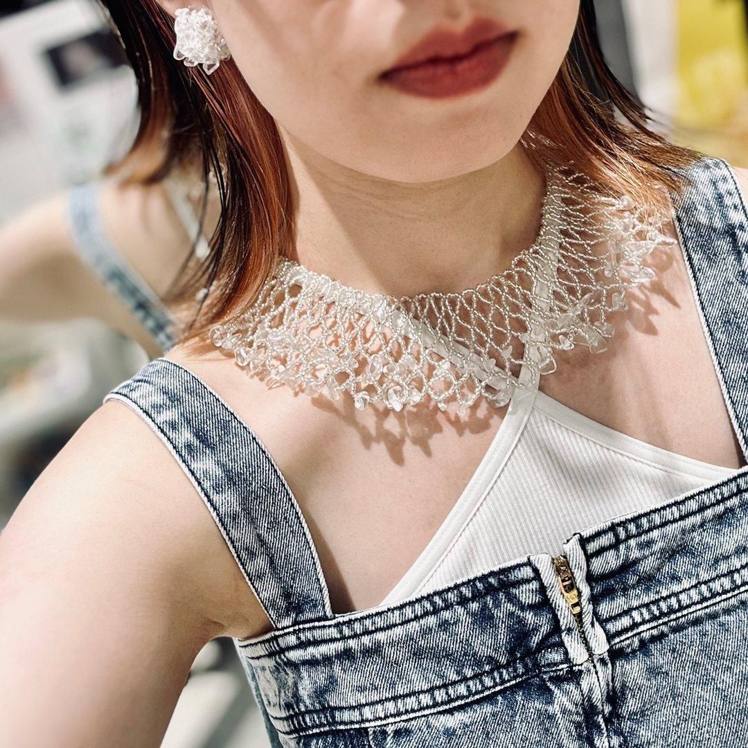 LACEY NECKLACE SILVER - designsix ONLINE SHOP LACEY NECKLACE SILVER - designsix ONLINE SHOP