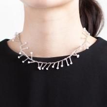 LITTLE COMPLEX NECKLACE BABY PINK