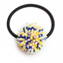 NOVA HAIR RUBBER MIX YELLOW BLUE