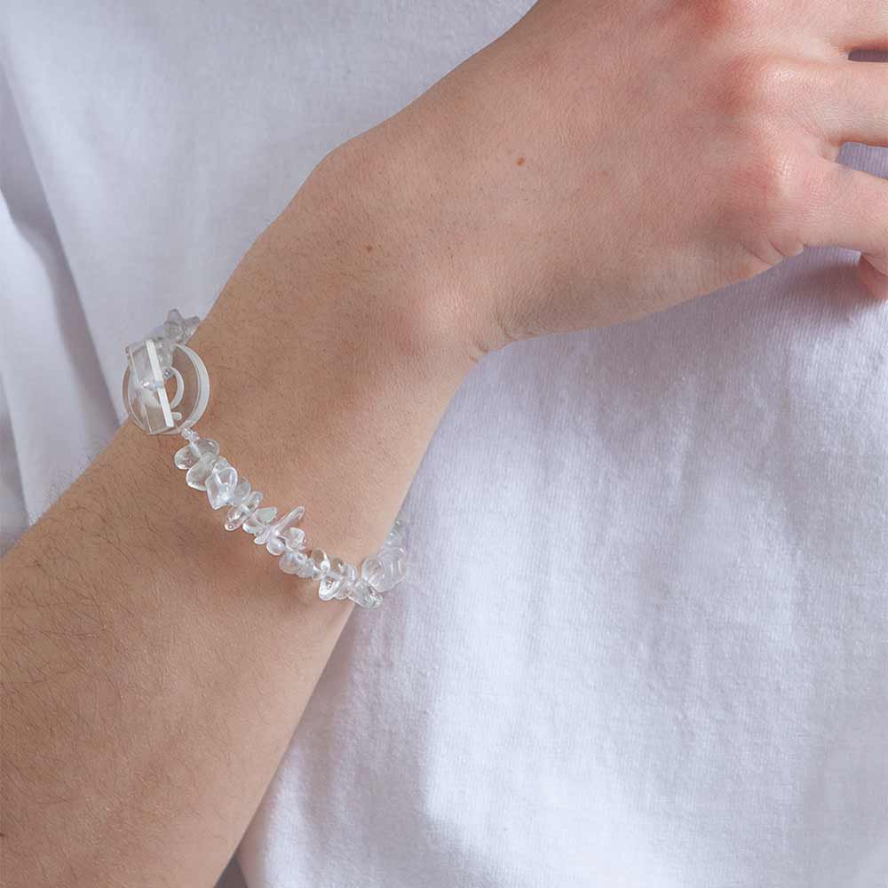 DEBRIS BRACELET SILVER - designsix ONLINE SHOP