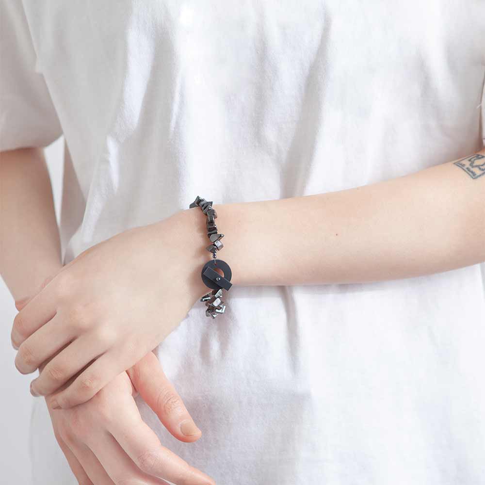 DEBRIS BRACELET METAL - designsix ONLINE SHOP