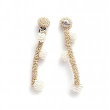 POPPO PIERCE RICH SILVER PEARL